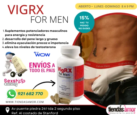 VigRX Ayuda a mejorar el tamaño del pene Ingredientes naturales