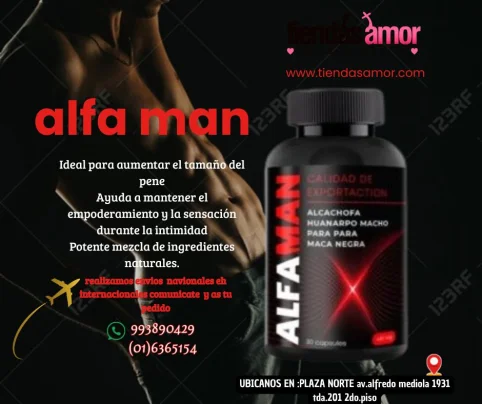 DESARROLLA TU MIEMBRO CON ALFA MAN