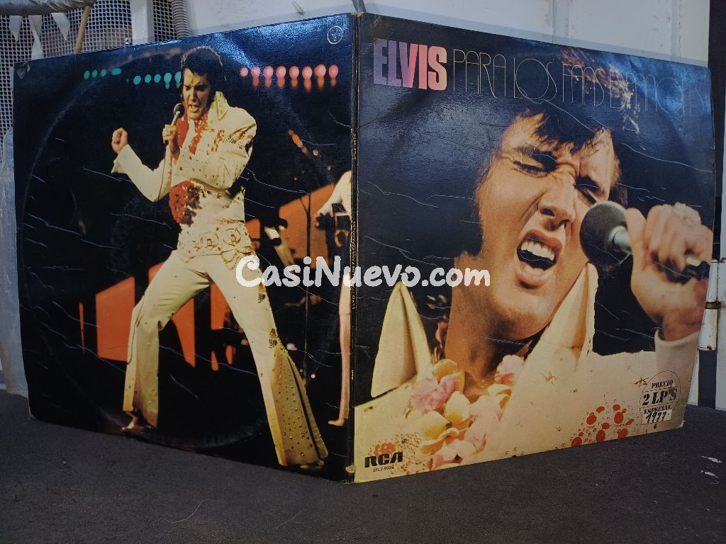 Vinilo doble Elvis Presley para coleccionistas