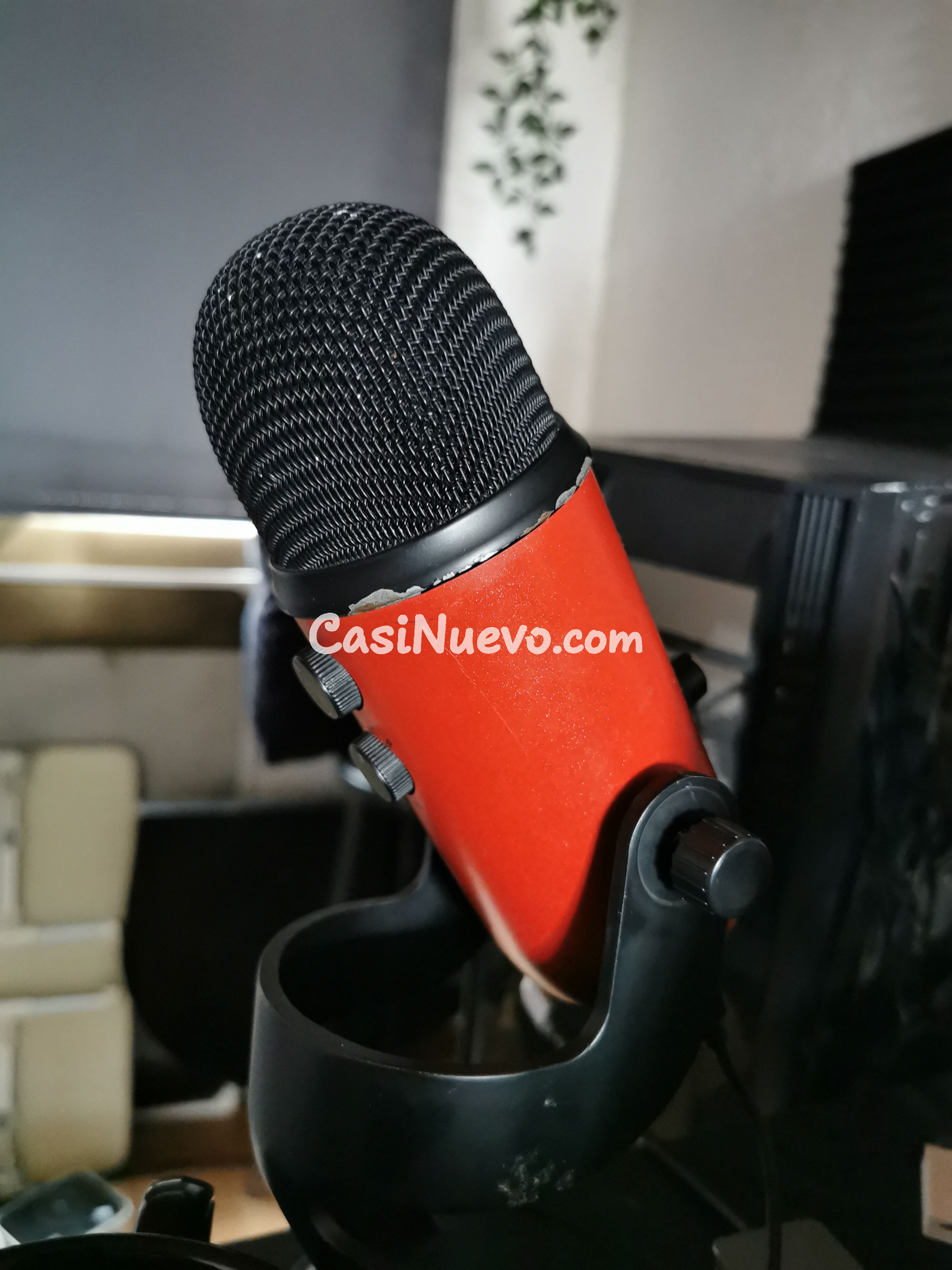 Micrfono Profesional Rojo