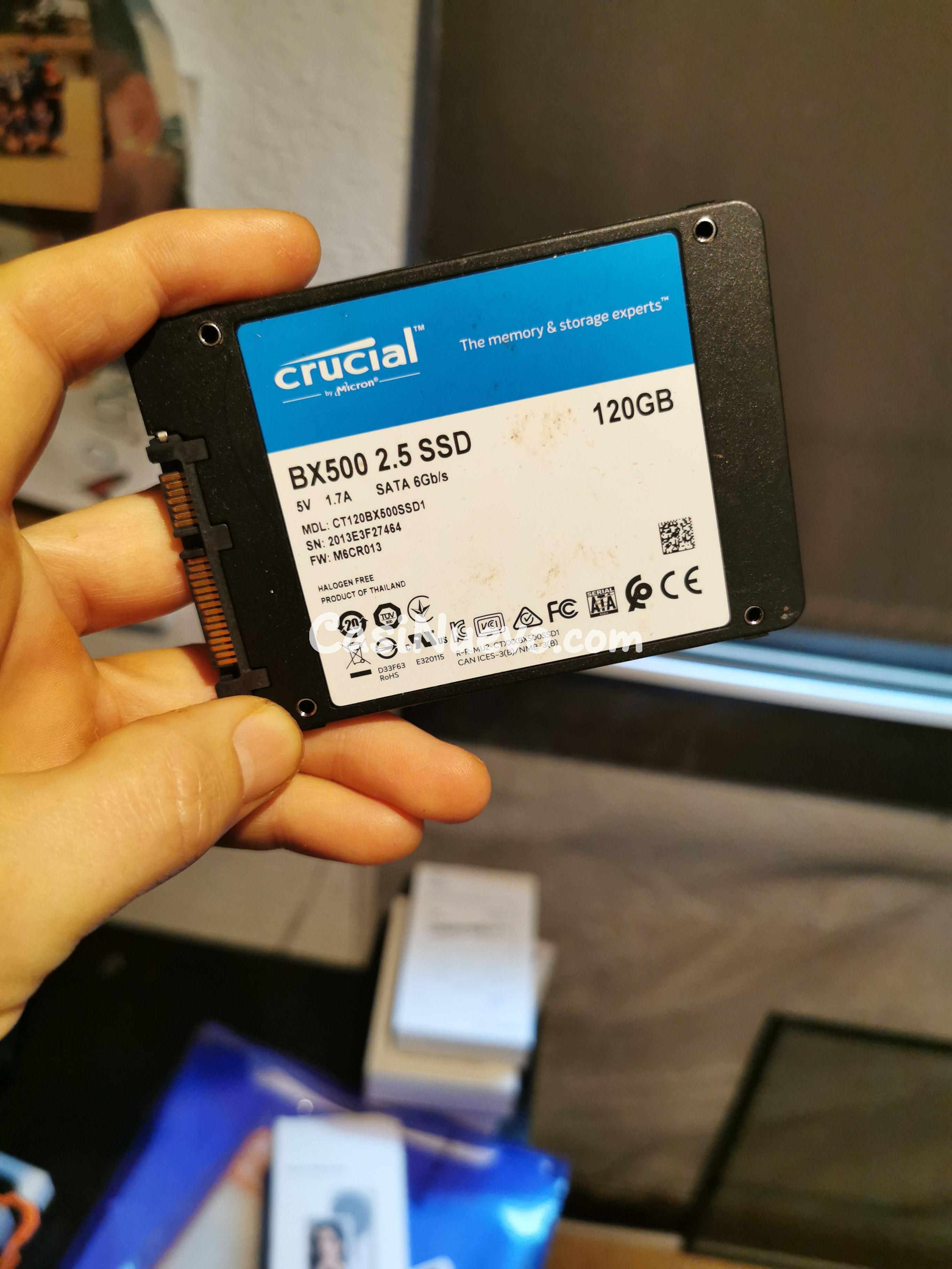 SSD Crucial BX500 120GB