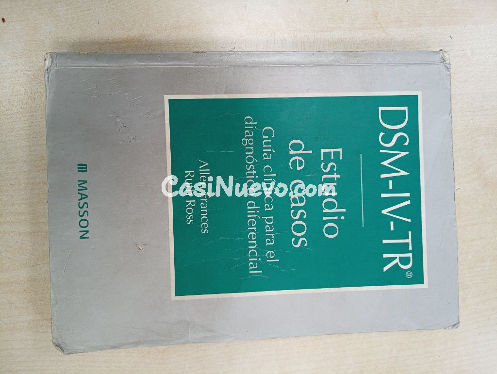 DSM-IV-TR Estudio de Casos