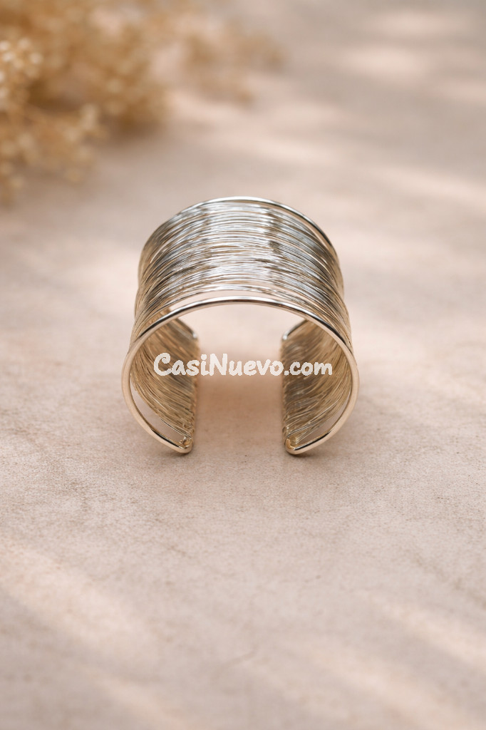 Pulsera de moda mujer dorada - foto 2