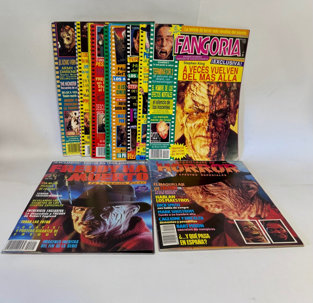 Lote de 14 revistas FANGORIA
