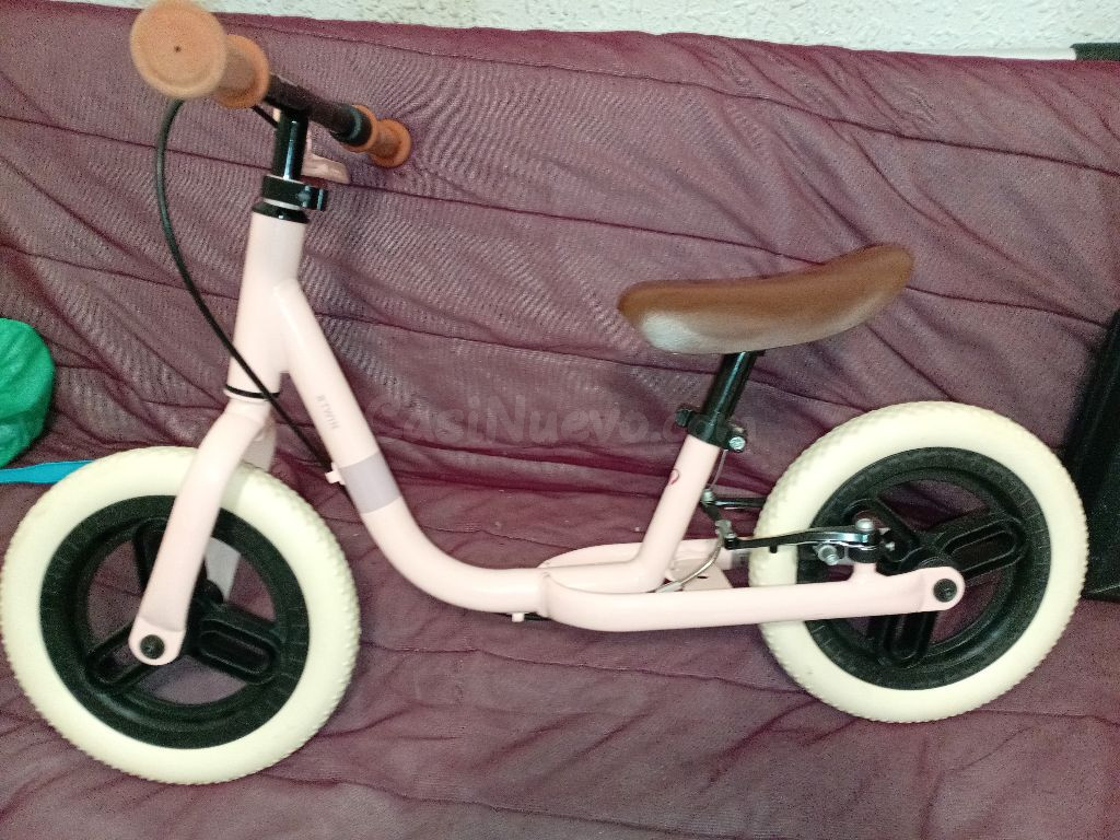 Bicicleta de equilibrio rosa para niños - foto 4