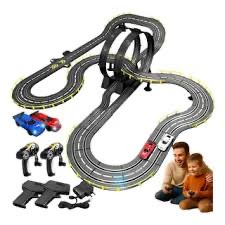 Pista Eléctrica de Carreras con Repuestos