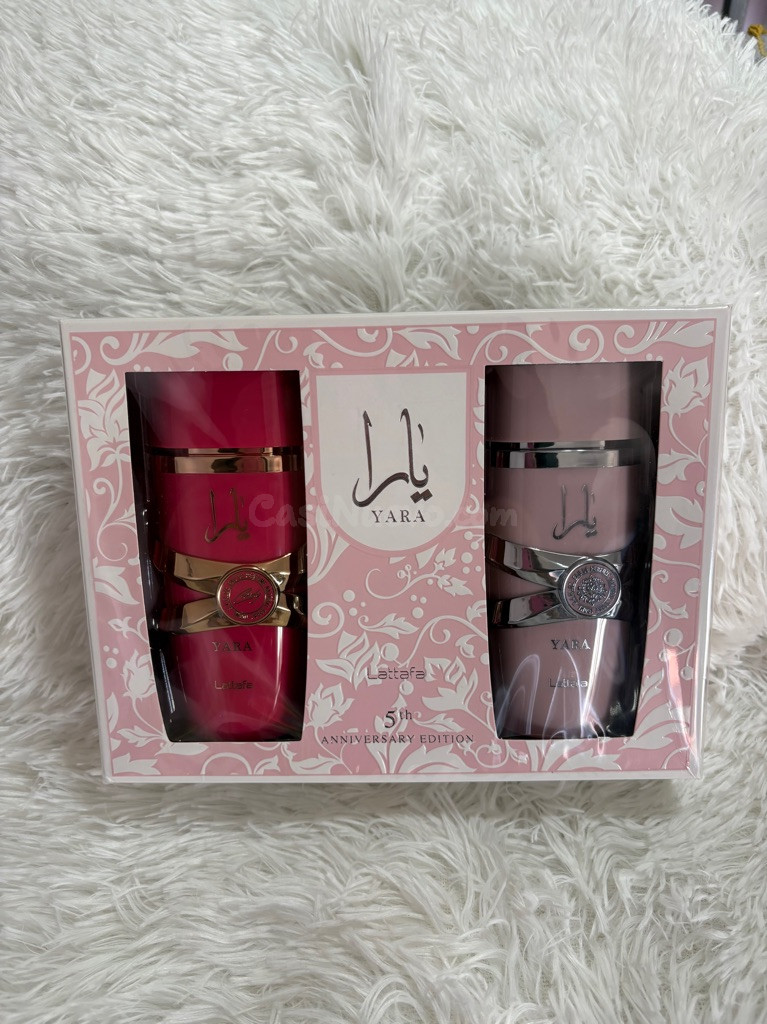 Pack Perfumes Arabes Yara Rosa y Yara Candy
