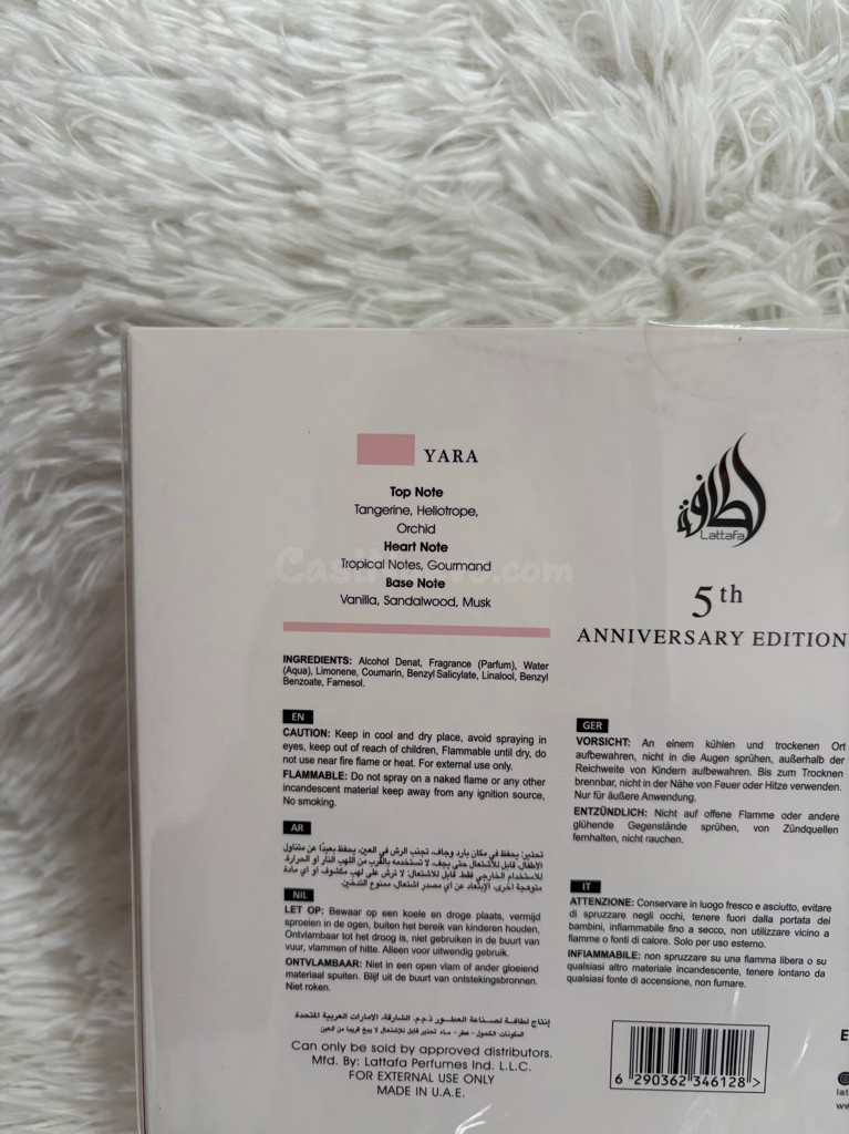 Pack Perfumes Arabes Yara Rosa y Yara Candy - foto 4