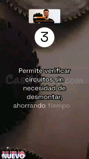 Probador de voltaje con luz y sonido - foto 3
