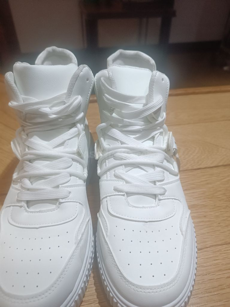 Zapatillas Urbanas Blancas de Caña Alta - foto 2