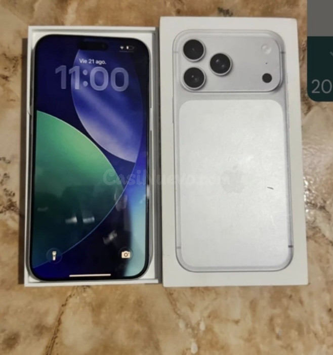 iPhone 17 Pro Max Plata