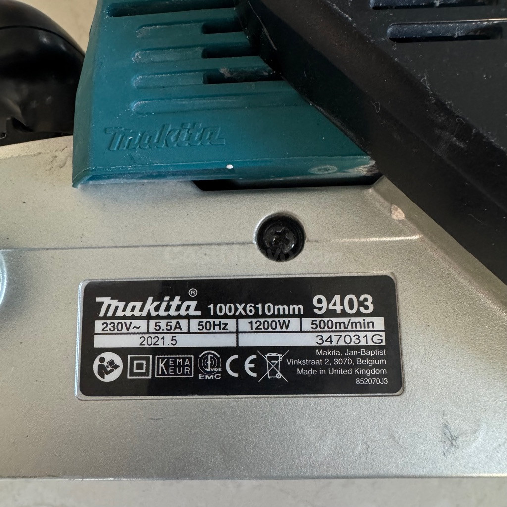 Lijadora de Banda Makita 9403 - 1200W - foto 5