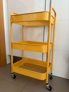 Carrito Auxiliar Amarillo 3 Niveles - foto 5