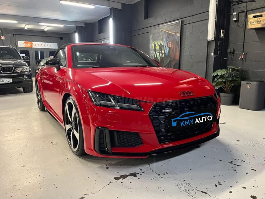 Audi TT Roadster Súper Deportivo Rojo