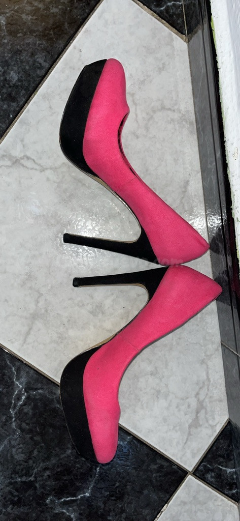 Tacones Fucsia Ante Plataforma ¡Estilo! - foto 4