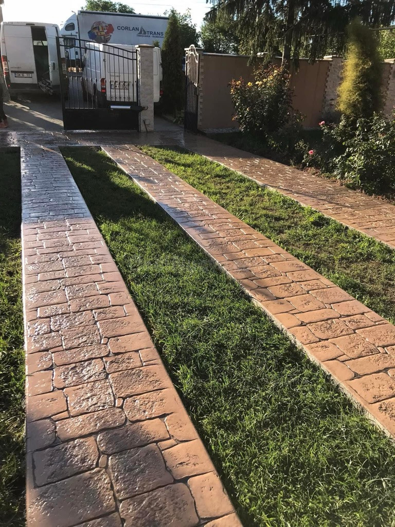 Hormigón Impreso Estampado para Jardín