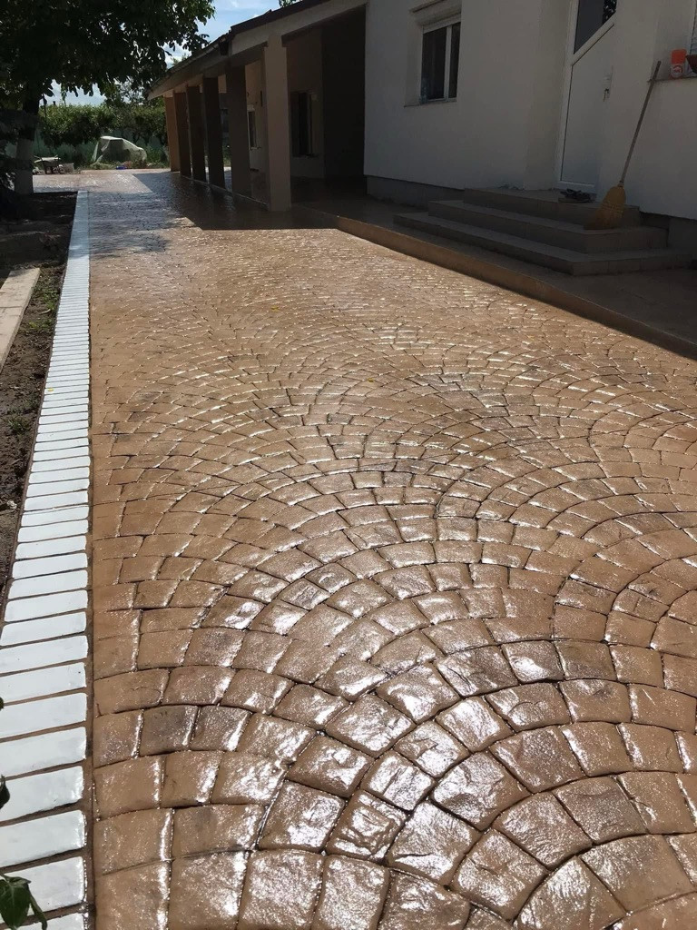 Hormigón Impreso Estampado para Jardín - foto 3