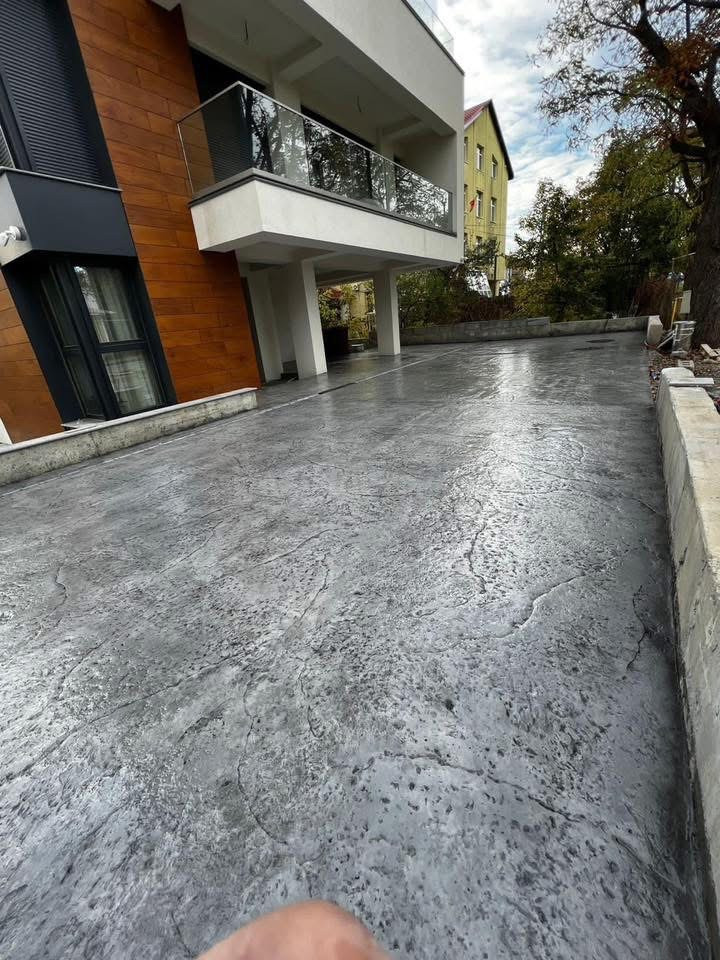 Hormigón Impreso Exterior - Diseño Único
