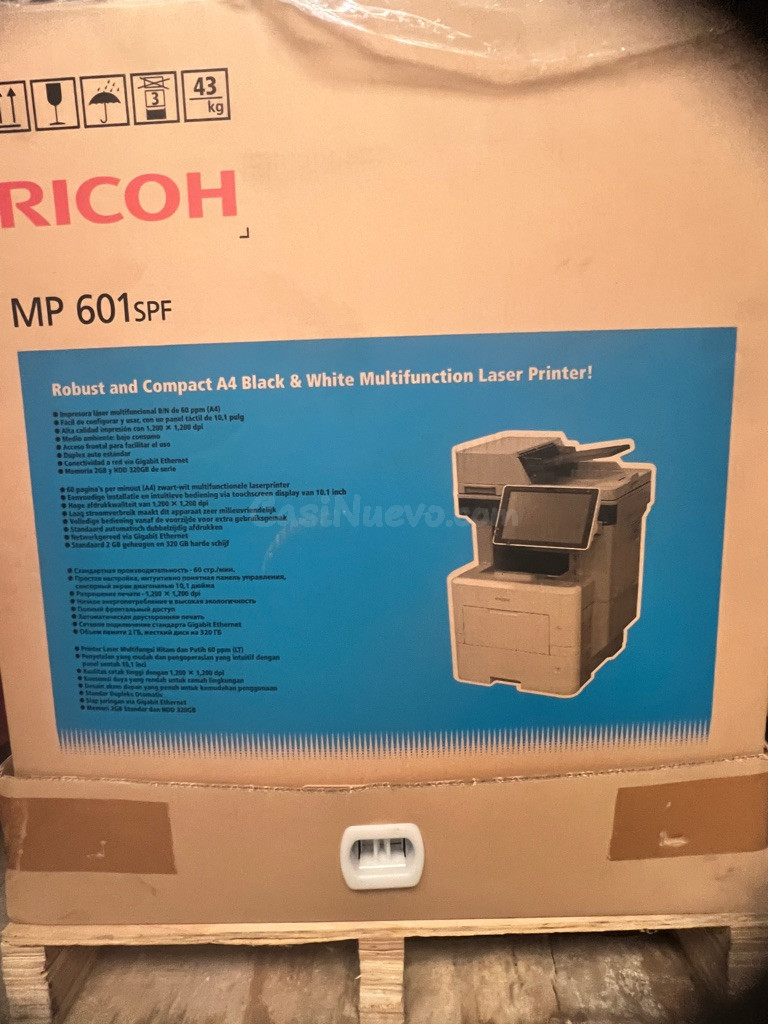 Impresora Láser Multifunción Ricoh MP 601SPF