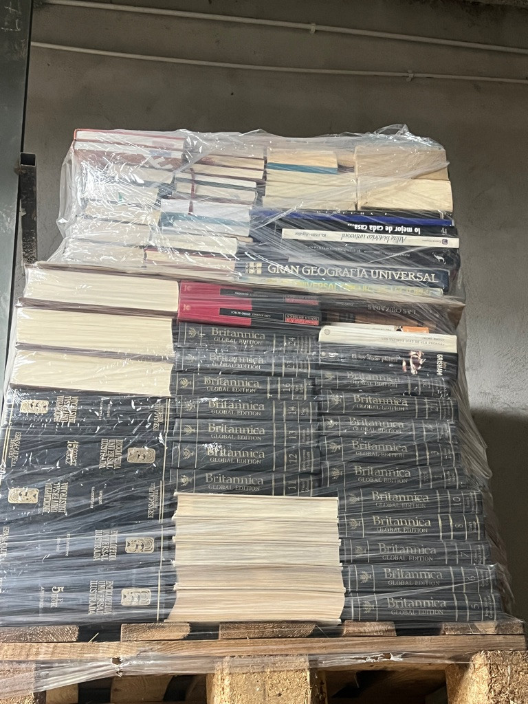 Lote Enciclopedia Britannica y libros variados