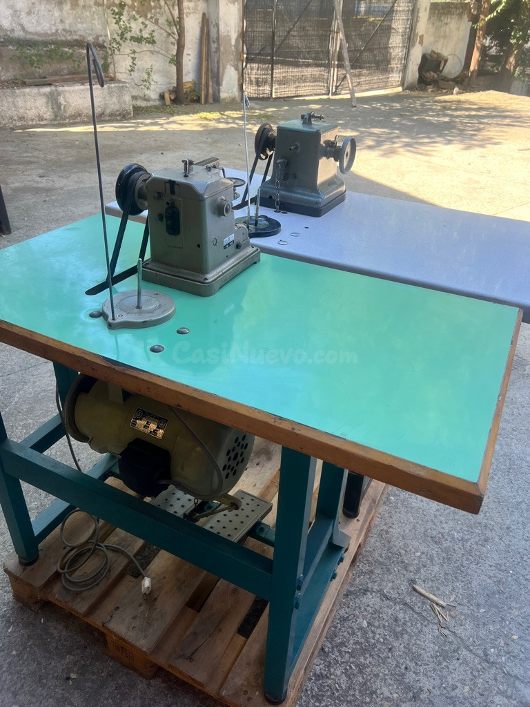 Máquinas de coser industriales completas
