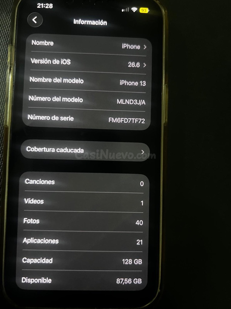 iPhone 13 128GB Starlight - ¡Listo para usar! - foto 4