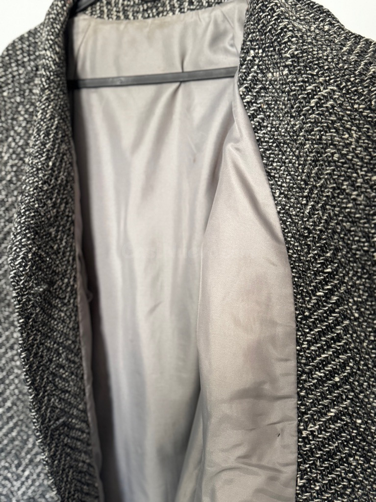Abrigo Tweed Elegante Doble Botonadura - foto 5