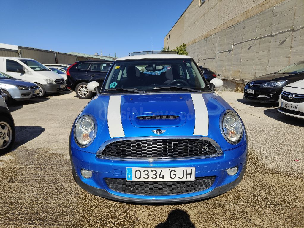Mini Cooper S Azul con Rayas Deportivas - foto 2
