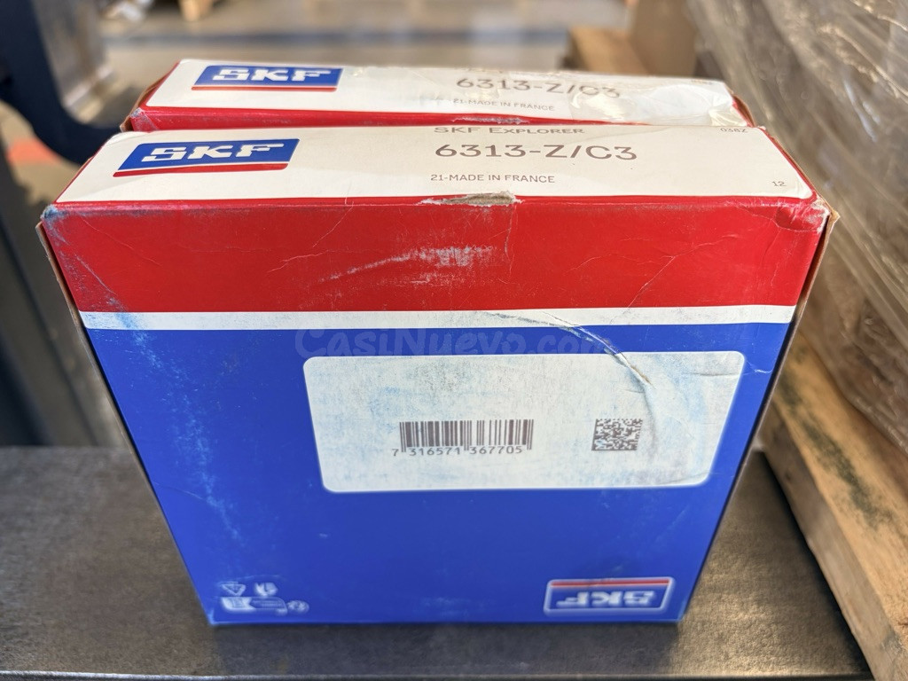 2 Rodamientos SKF Explorer 6313-Z/C3