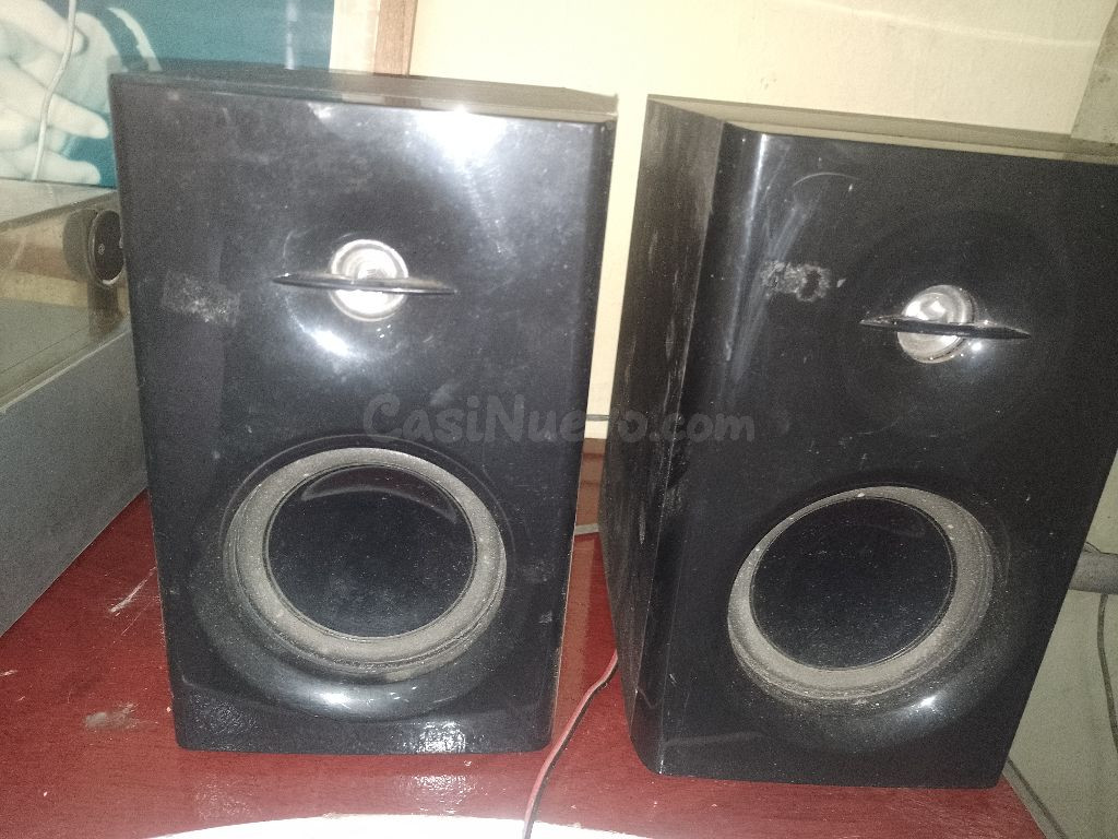 Pareja altavoces negros HI-FI - foto 2