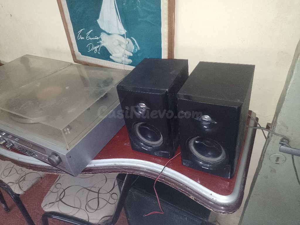 Pareja altavoces negros HI-FI - foto 4