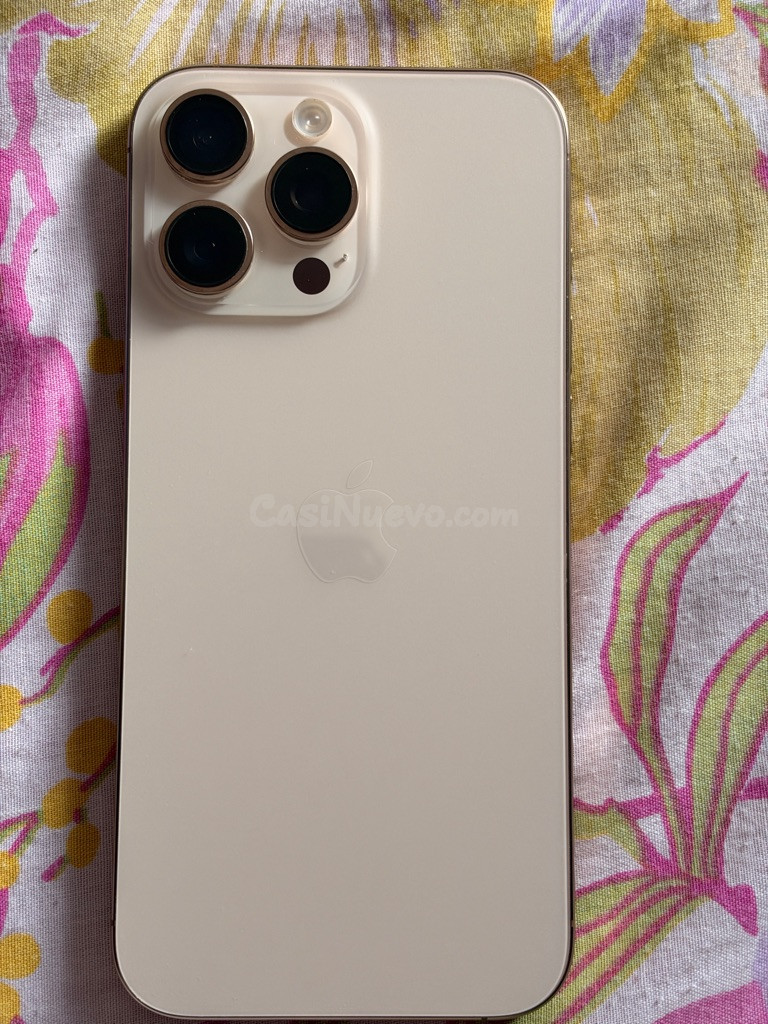 iPhone 16 Pro Max Oro - ¡Como nuevo! - foto 3