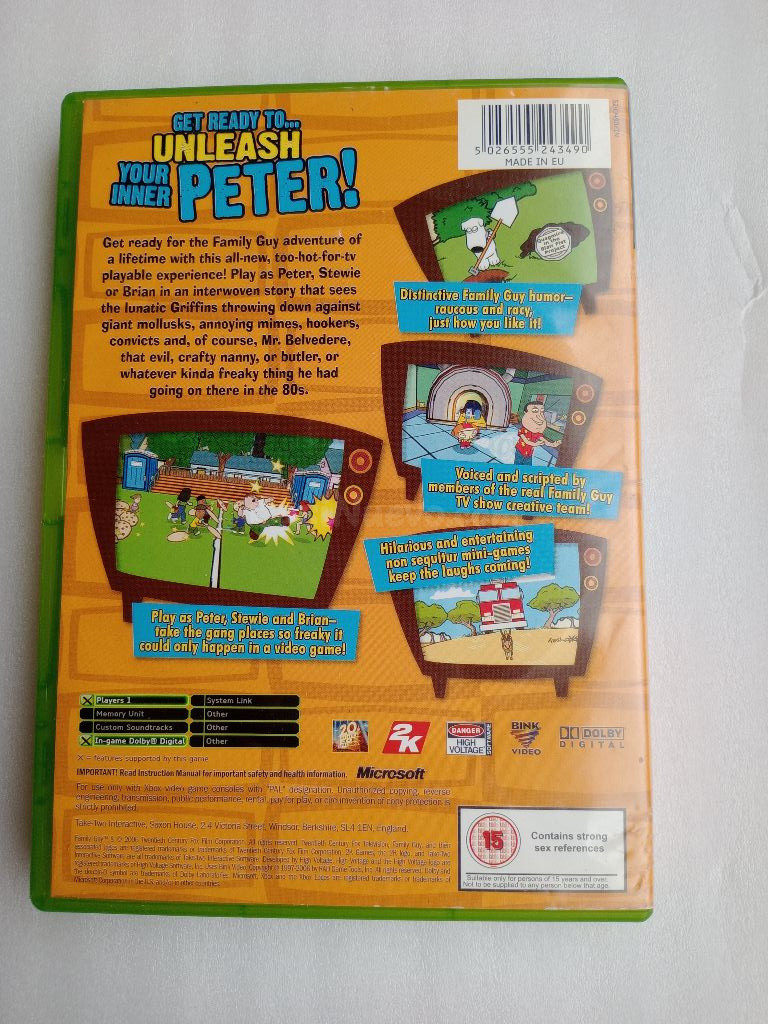 Family Guy The Video Game Xbox Original - foto 4
