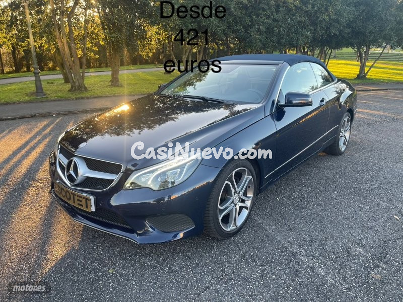 Mercedes Clase E 350 bluetec cabrio de 2013 con 122.000 Km por 29.900 EUR. en Asturias
