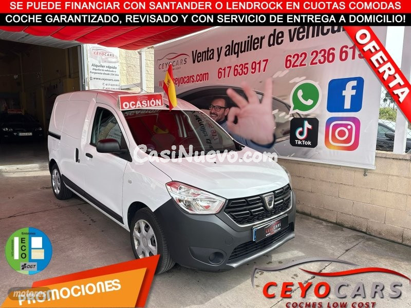 Dacia Dokker VAN 1.6 GLP ESSENTIAL 102 CV de 2019 con 177.080 Km por 9.390 EUR. en Madrid