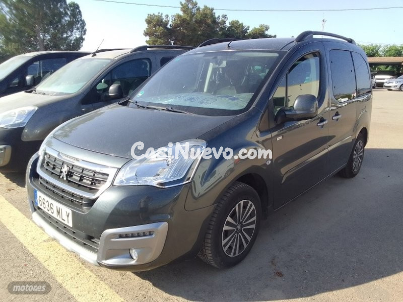 Peugeot Partner STYLE 1.6 HDI 100 CV. de 2017 con 195.000 Km por 9.900 EUR. en Murcia