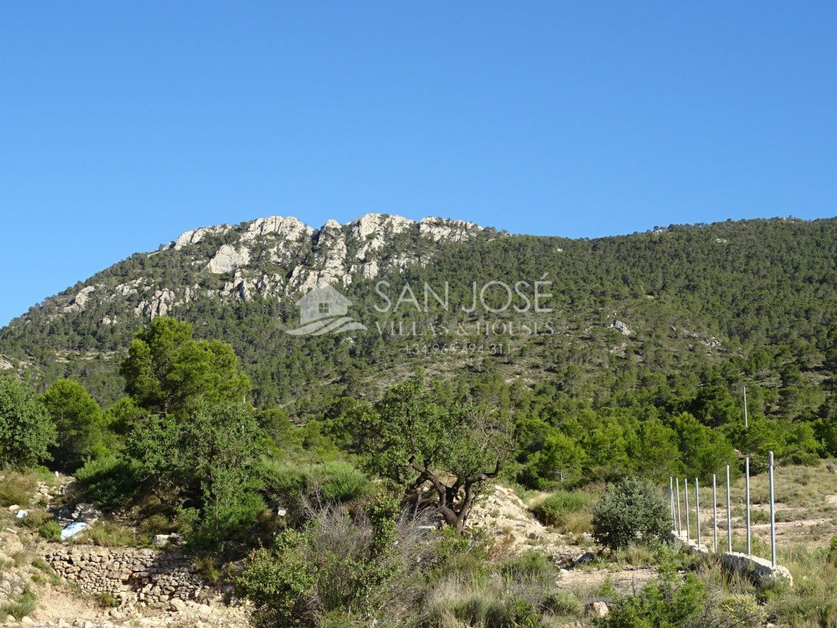 SE VENDE TERRENO RUSTICO AL PIE DE LA MONTAÑA EN HONDON DE LAS NIEVES