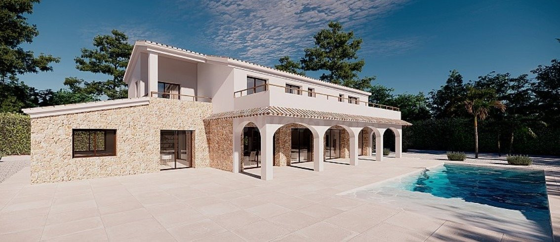 ?Finca Rustica Proyecto Construcción Benissa Alicante Costa Blanca