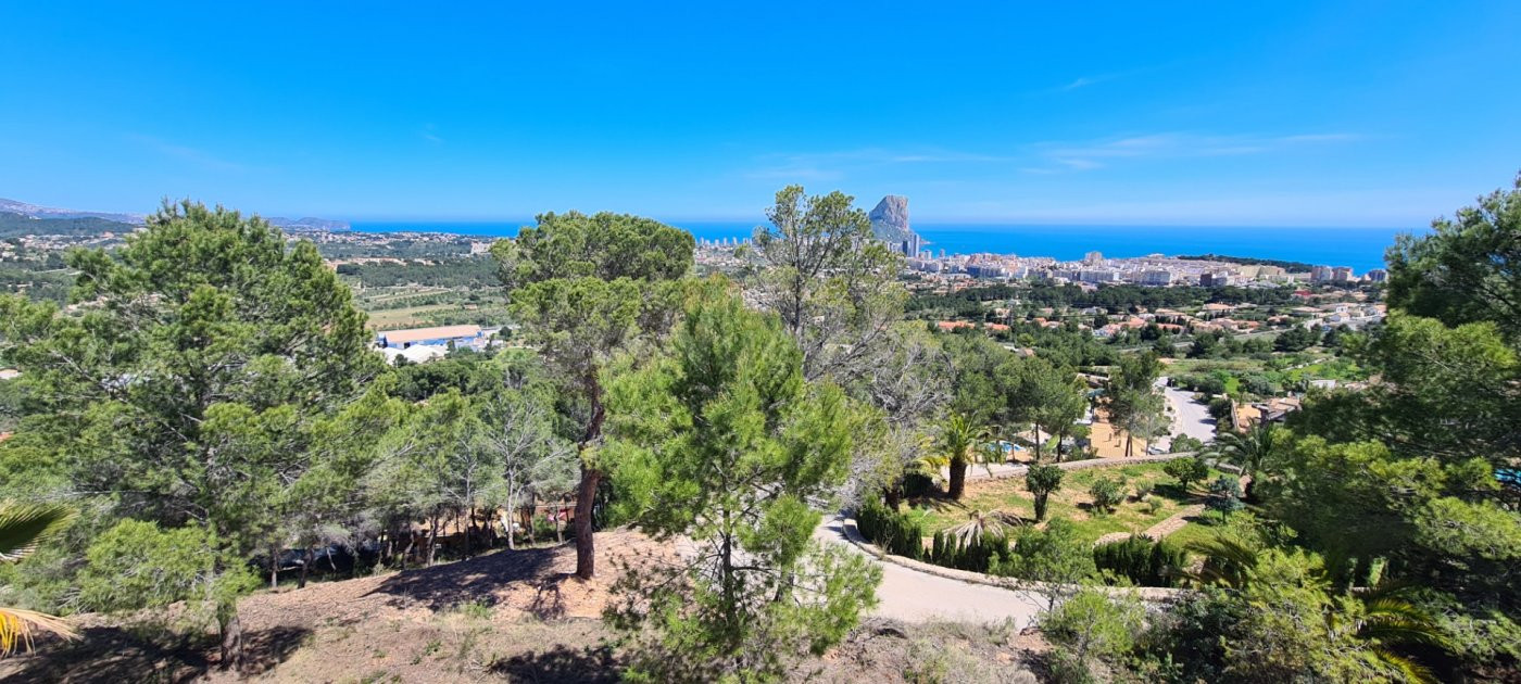 ?Parcela de 2500 m2 en Oltamar Calpe con Vistas a la Montaña Costa Blanca Alicante