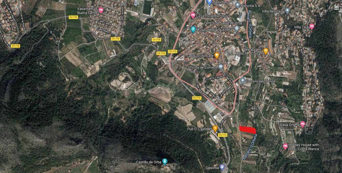 PARCELA RUSTICA EN ORBA MUY CERCA DEL PUEBLO - foto 2