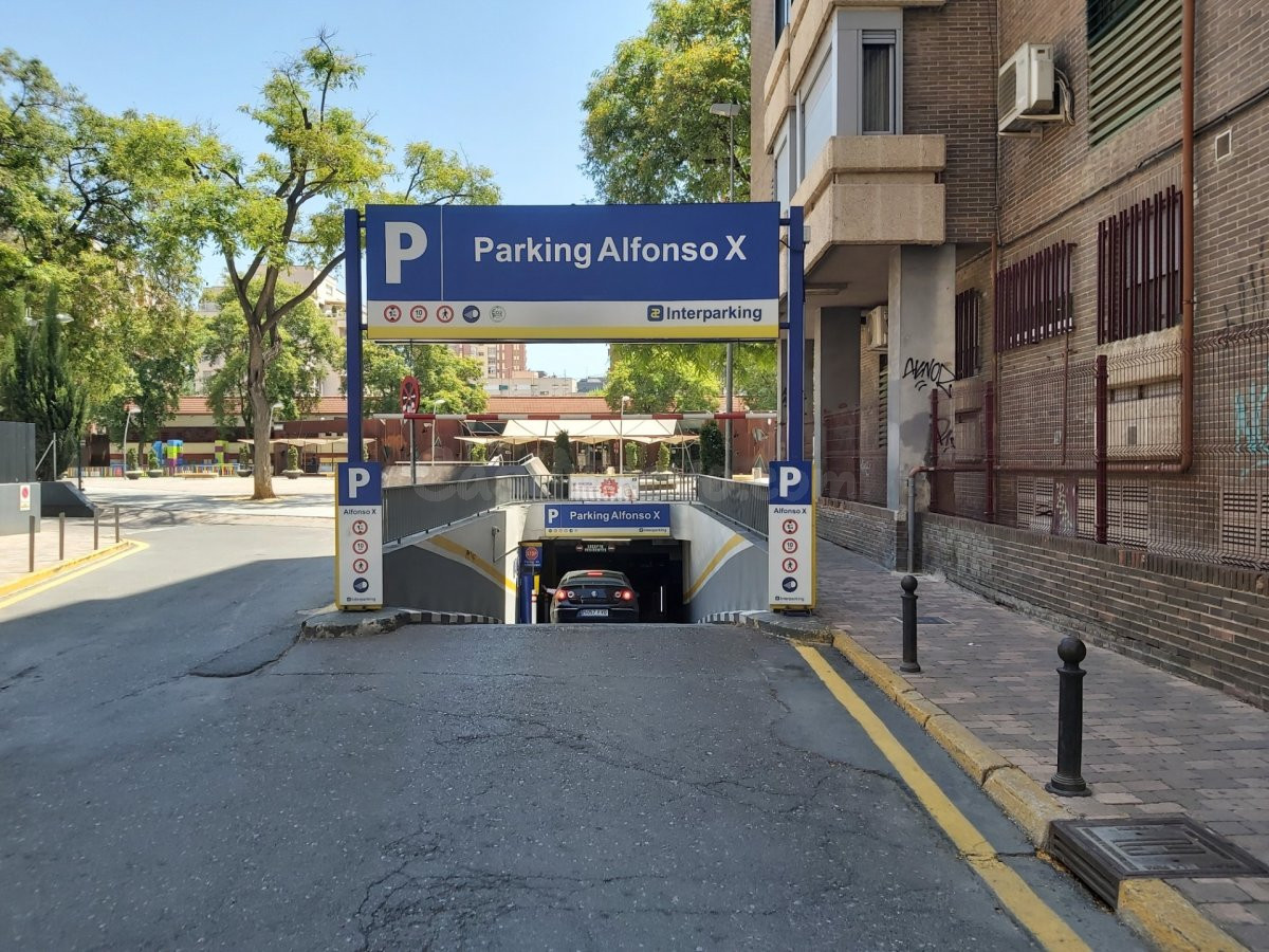 Plaza de Garaje en el parking público de Alfónso X El Sabio