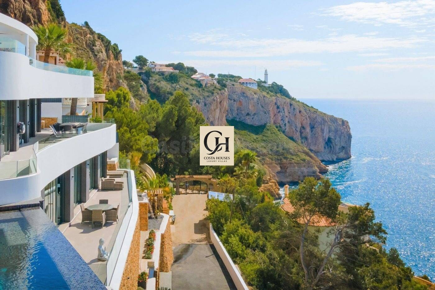 ? VISTAS AL MAR Ambolo Javea | Vanguardista Villa de Lujo frente al Mar | SEAFRONT LUXURY VILLAS