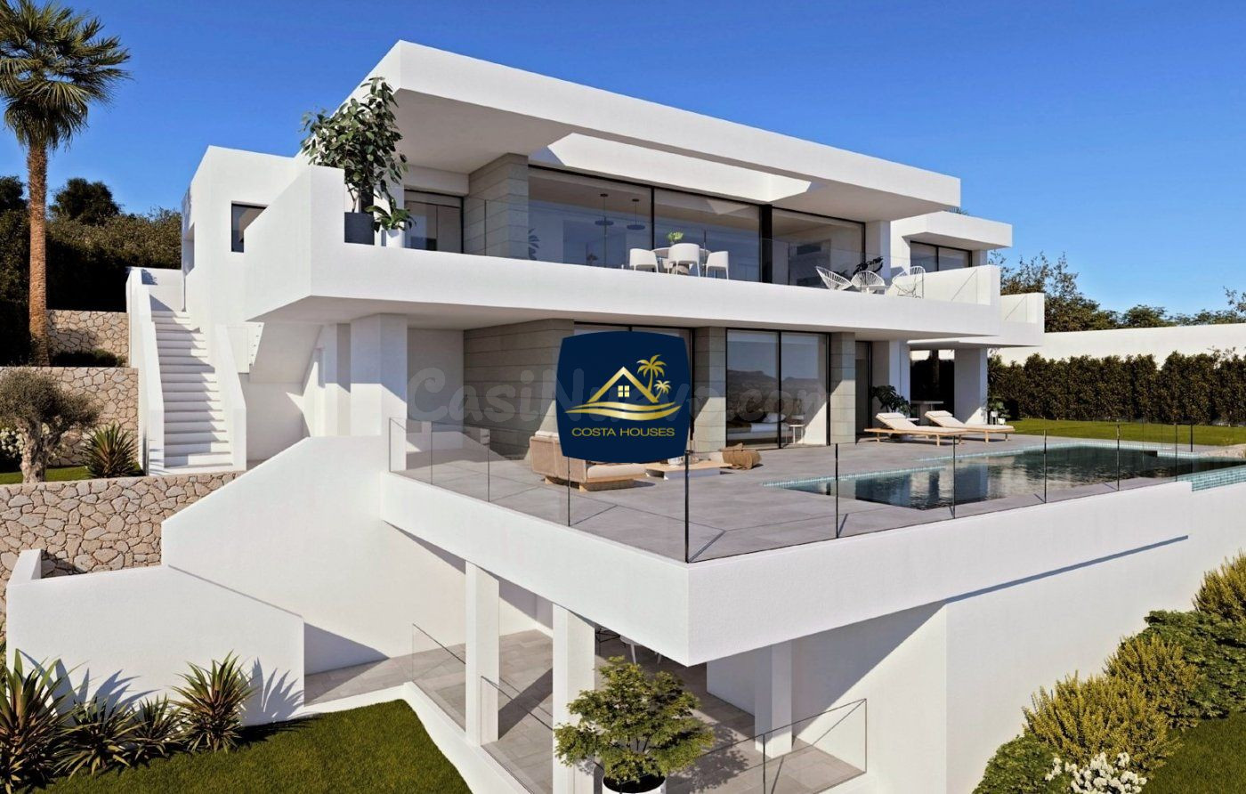 ·· NUEVA CONSTRUCCIÓN VILLAS DE LUJO frente al MAR | FINEST Real Estate COSTA BLANCA