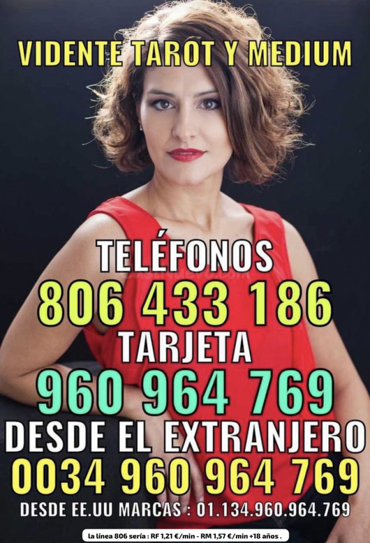 Tarotista y vidente de verdad aciertos 100x100