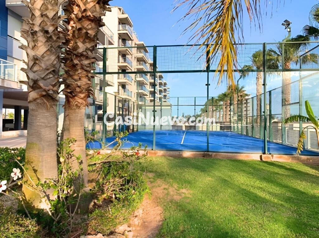 Apartamento exterior con dos dormitorios junto al mar en Moncofa