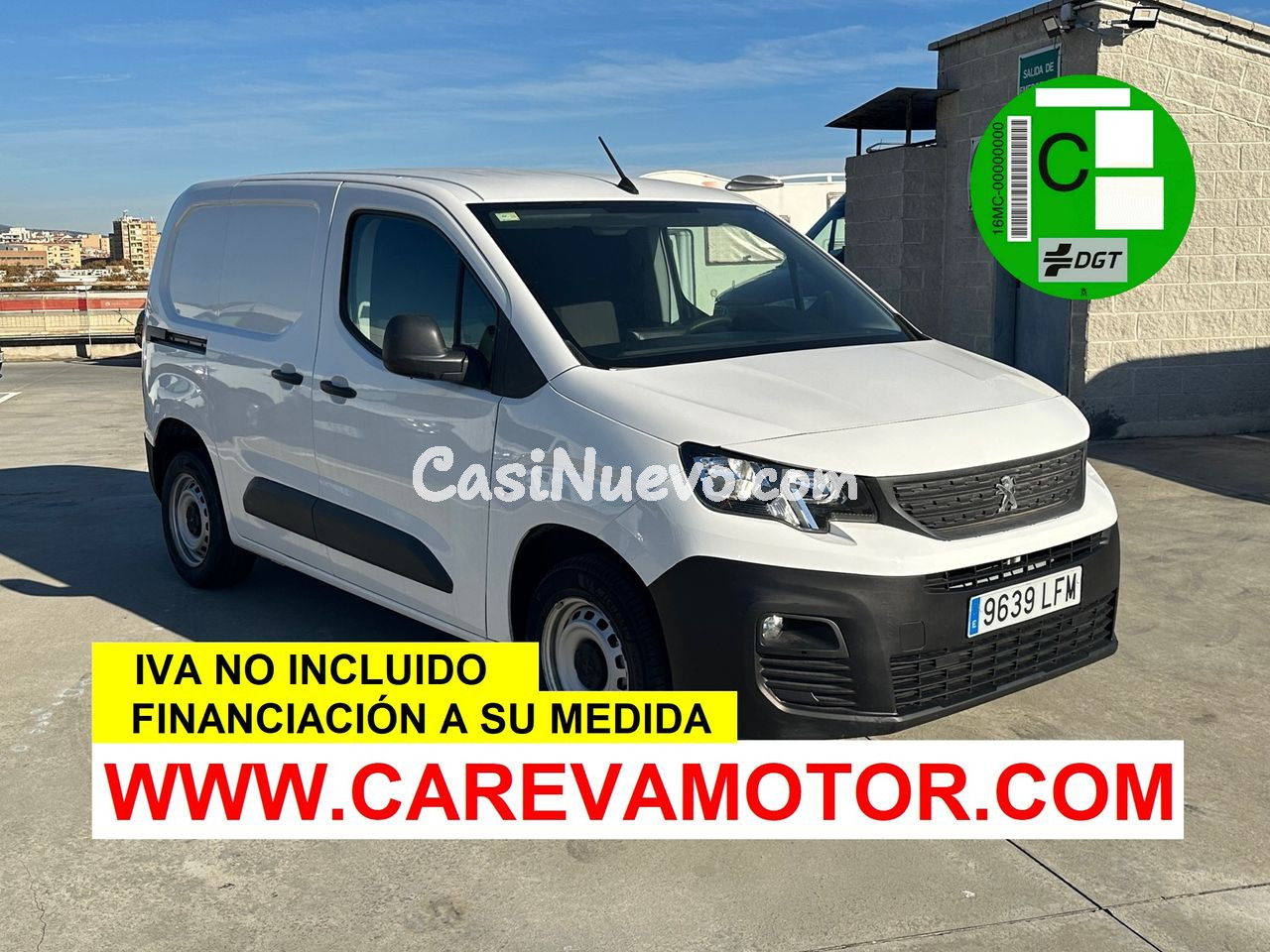 Peugeot Partner PRO 600KG BLUE HDI 100CV 3P