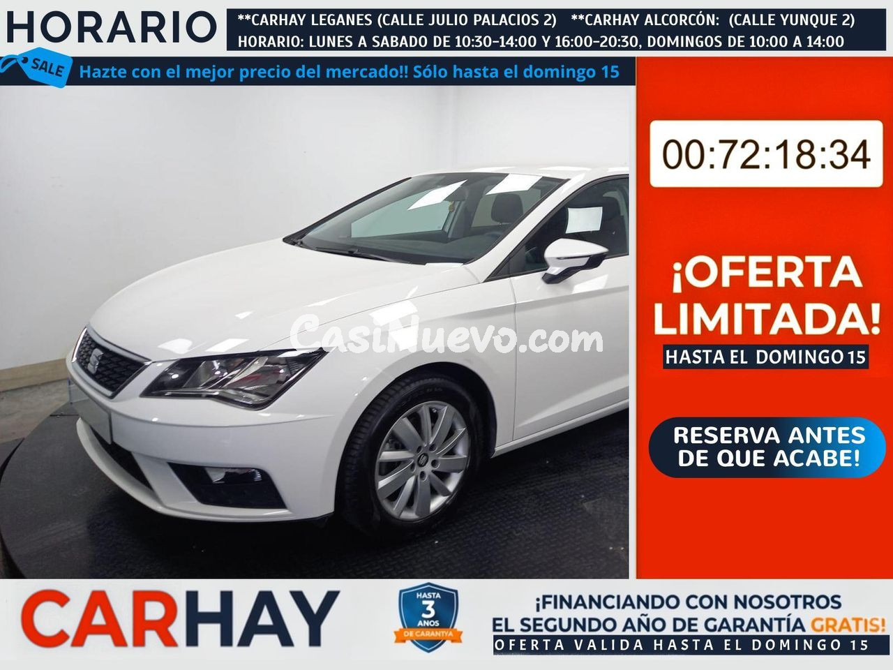 Seat Leon 1.4 TGI GNC St&Sp Reference Plus