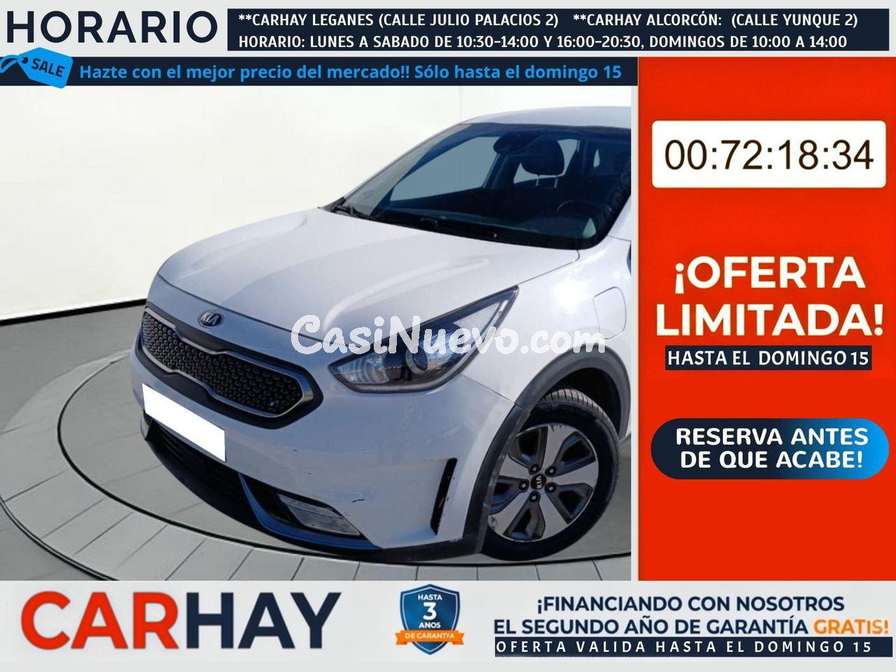 KIA NIRO CROSSOVER 1.6 GDI 104KW CONCEPT