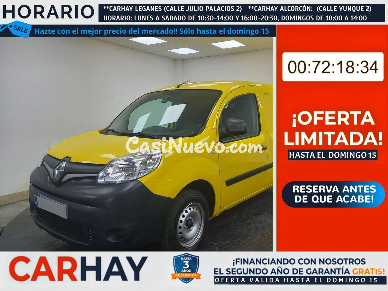 Renault Kangoo Furgon EXPRESS Maxi 2p Blue dCi 70 kW (95CV)