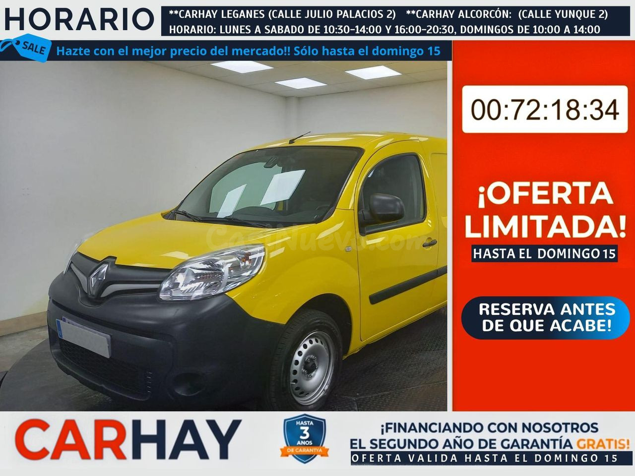 Renault Kangoo Furgon EXPRESS Maxi 2p Blue dCi 70 kW (95CV)